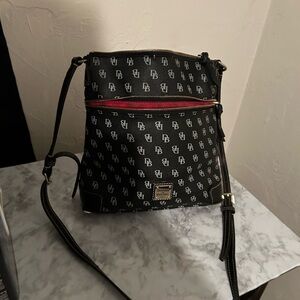Dooney & Bourke Black and white Crossbody Bag
